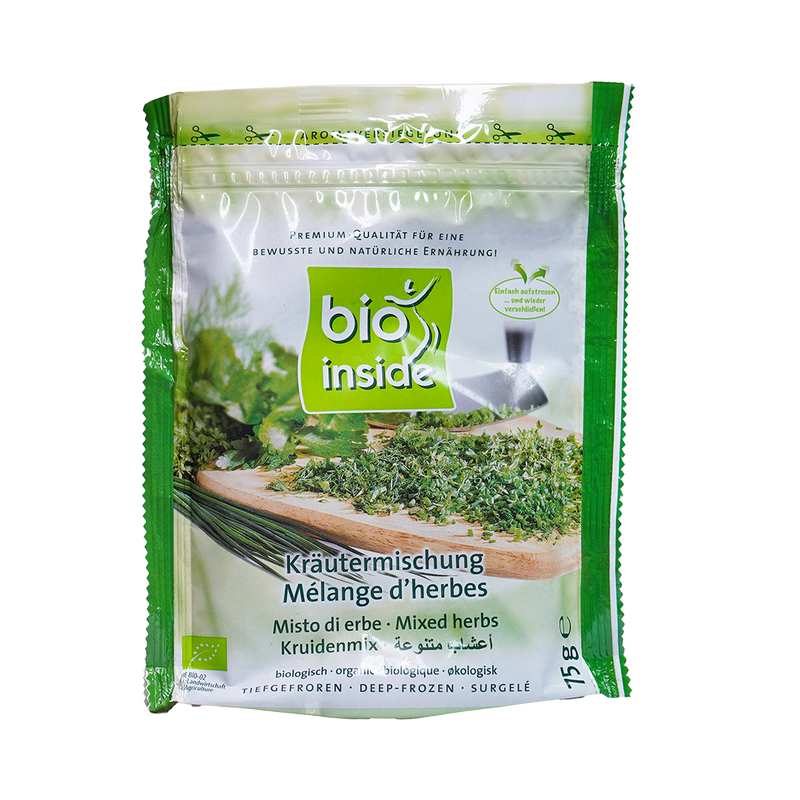 Organic Frozen Mixed herbs 75g - BIOINSIDE -