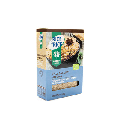 Organic Whole Grain Basmati Rice 500g