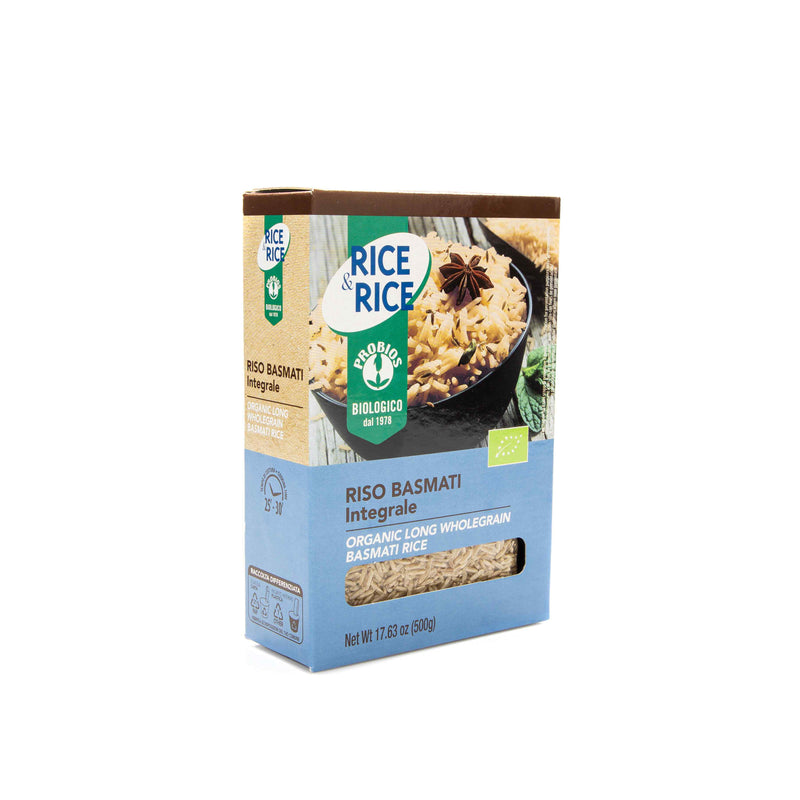 Organic Whole Grain Basmati Rice 500g