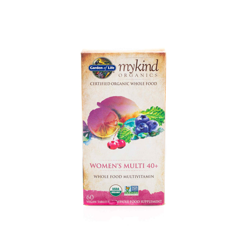 Garden Life Mykind organic Womens 40+ Multi 60&