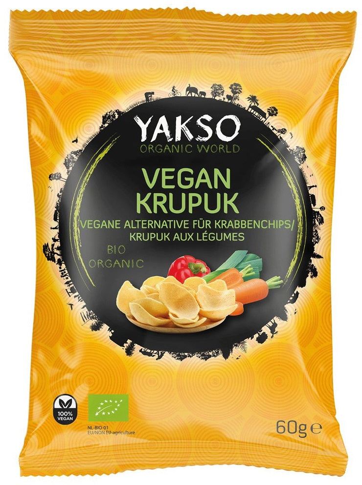 Organic Vegetable Crackers 60g