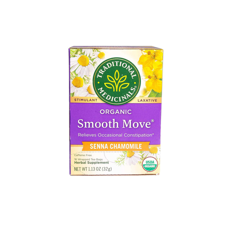 Organic Smooth Move Senna Chamomile 16 Tea Bags