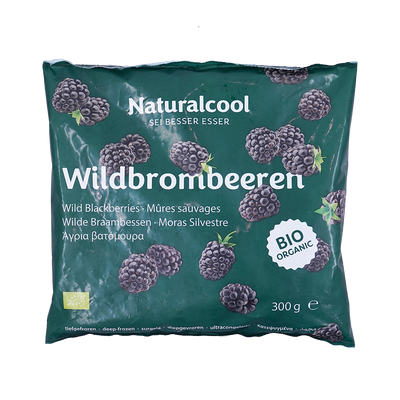 Organic Frozen Blackberries 300g