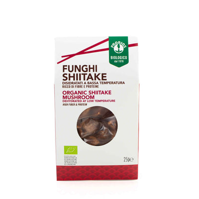 Organic Shiitake Mushrooms (Lentinula edodes) 25g