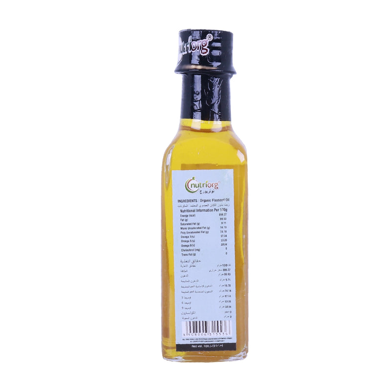 Organic Flaxseed Oil 100ml