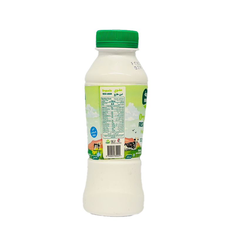 Organic Fresh Laban 180ML - Meliha -
