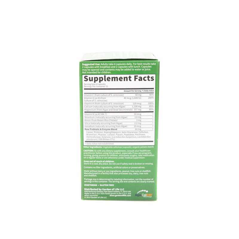 Organic Vitamin Code Raw Calcium 75&