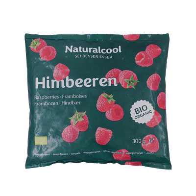 Organic Frozen Raspberries 300g