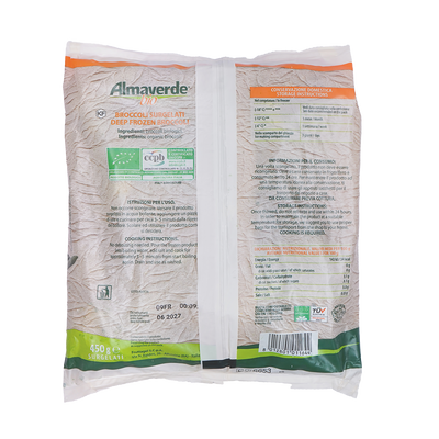 Organic Frozen Broccoli Florets 450G