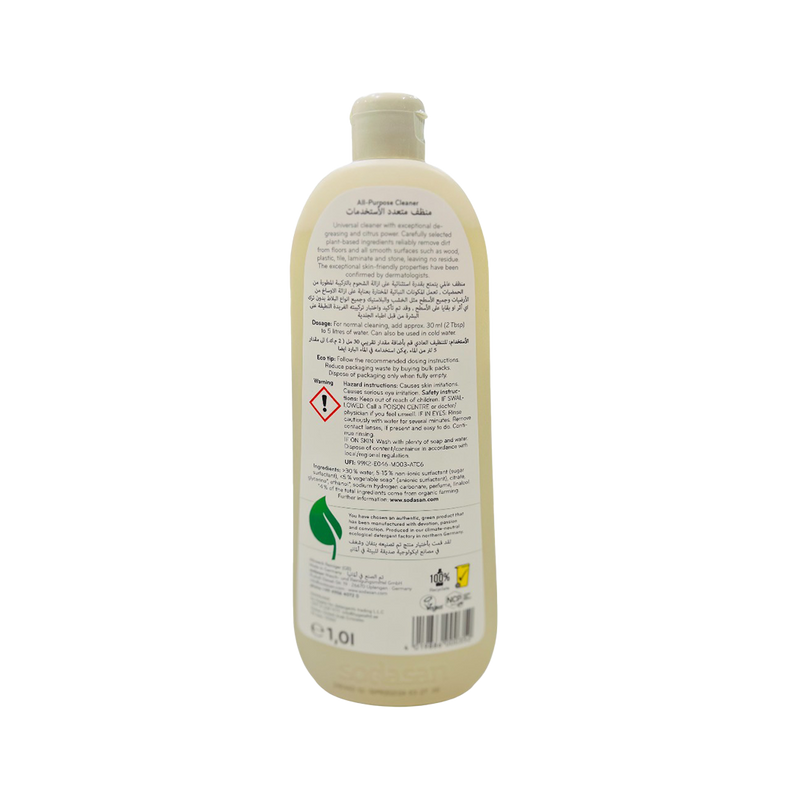 Organic All Purpose Cleaner 1l - SODASAN -