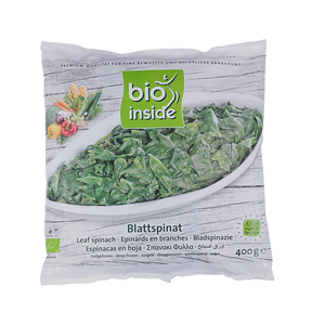 Organic Frozen Leaf spinach 400g - Bio Inside -