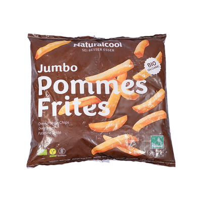 بطاطس جامبو عضوية مجمدة مع البطاطس المقلية 1250 جرام