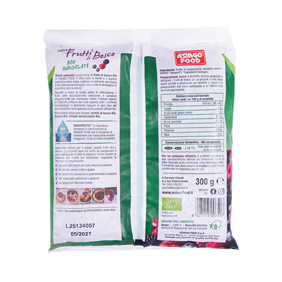 Organic Frozen Mixed Berries 300g