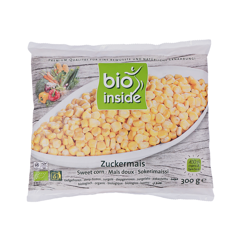 Organic Frozen Sweet Corn 300g - Bio Inside -