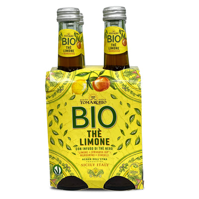 Organic Lemon & Tangerine Tea (275ml x 4) - Tomarchio -