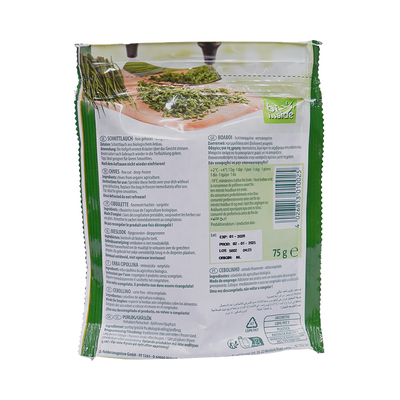 Organic Frozen Chives 75g - Bio Inside -