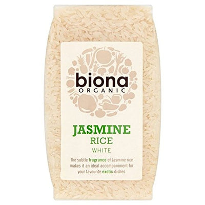 Organic Jasmine Rice White 500G - Biona -