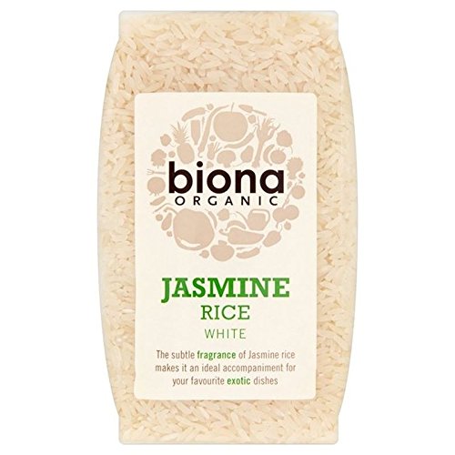 500g Example Rice Biona Organic Jasmine Rice White 500G – Lets Organic