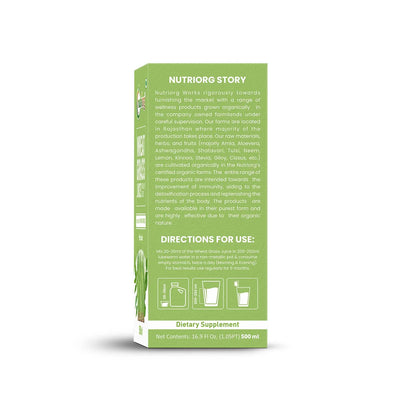 Organic Wheatgrass Juice 500ml