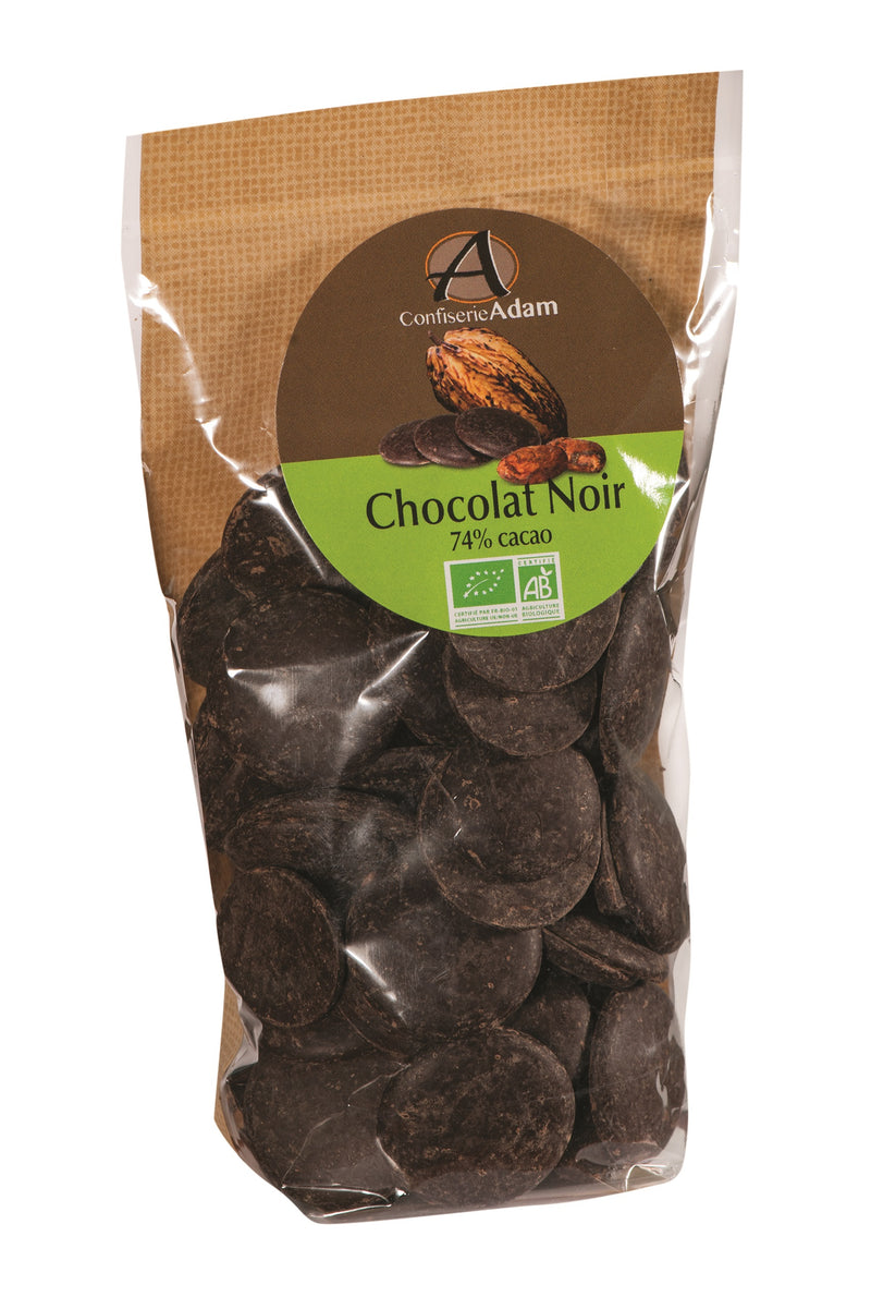 Organic Dark Chocolate Pastille 200g