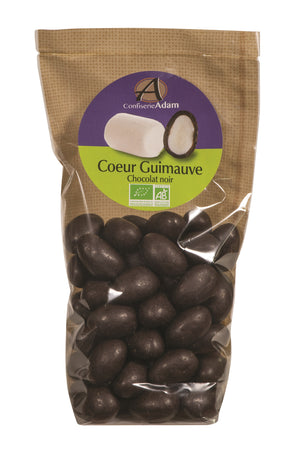 Organic Marshmallow Dark Chocolate  150G - Confiserie Adam -