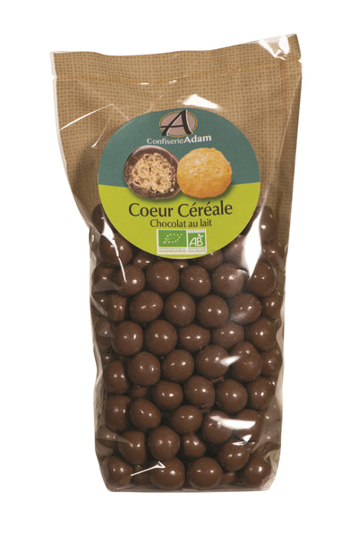 Organic Milk Chocolate Cereal Ball 150G - Confiserie Adam -