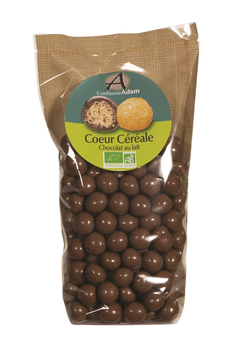 Organic Milk chocolate cereal ball 150g