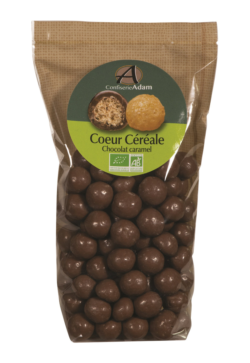 Organic Cereal Ball Chocolate Caramel 150G