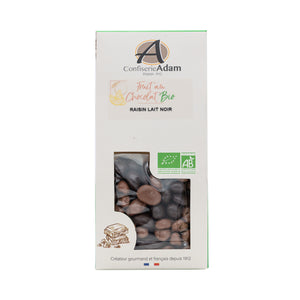 Organic Case Milk And Dark Chocolate Raisins 150G