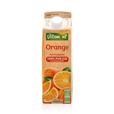 Organic Pure Pressed Orange Juice 1L_image1