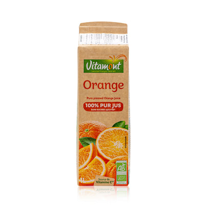 Organic Pure Pressed Orange Juice 1L_image1