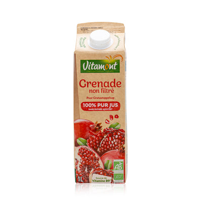 Organic Unfiltered Pure Pressed Pomegranate Juice 1L_Image1