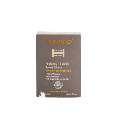 Organic Eau De Toilette Fresh Woods 100ml