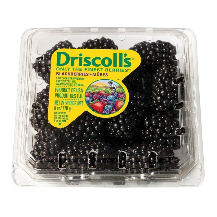Organic Fresh Blackberry 170g
