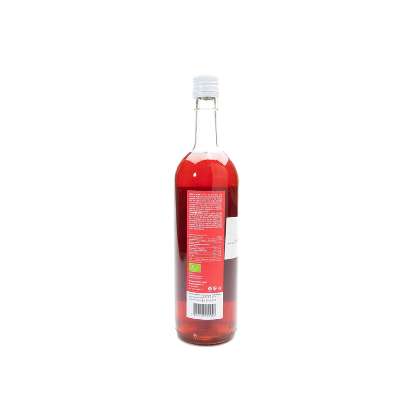 Organic Strawberry Cordial 750Ml