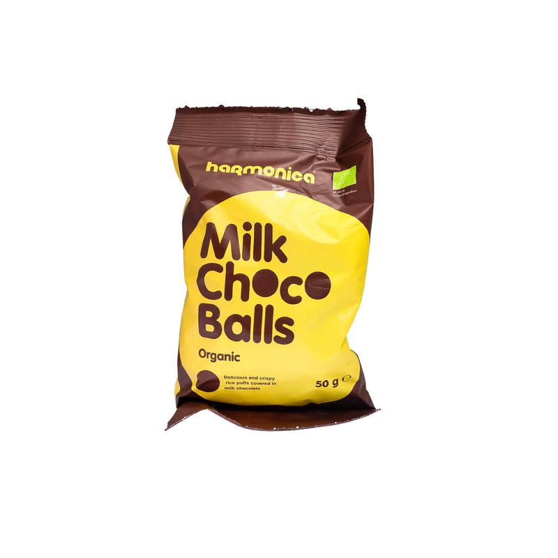 Organic Rice Chocolate Milk Puff 50g