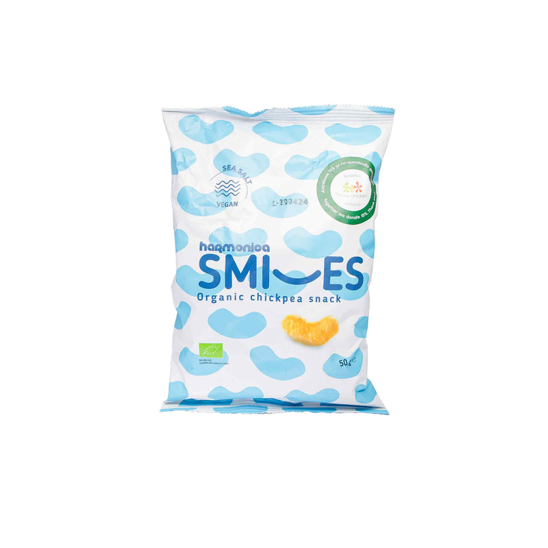 Organic Chicpeas Snack Sea Salt 50G