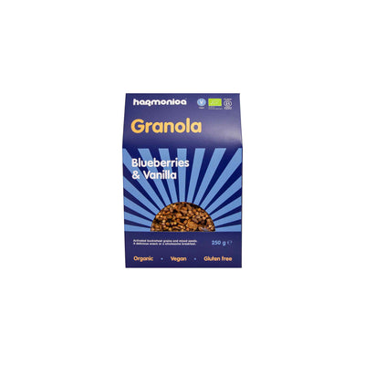 Organic Granola with Blueberries and Vanilla  250g