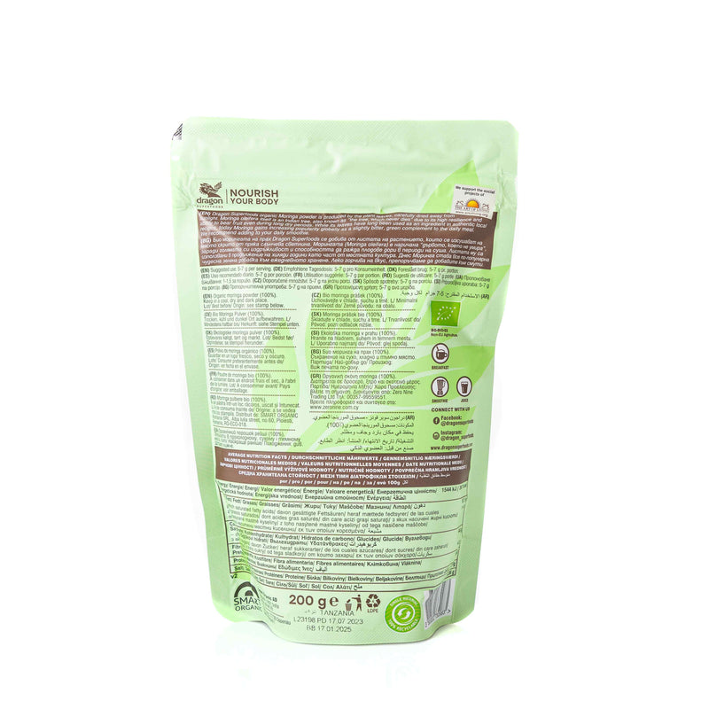Organic - Moringa Powder 200G