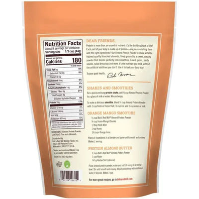 Organic Almond Protein Powder 14 Oz