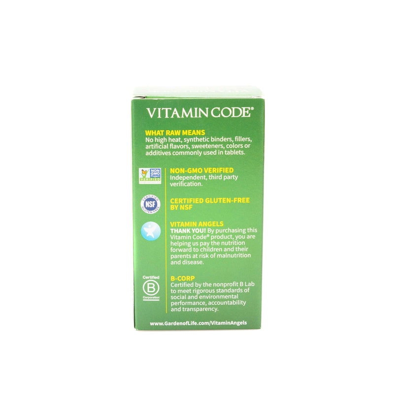 Organic Vitamin Code Raw Calcium 75&