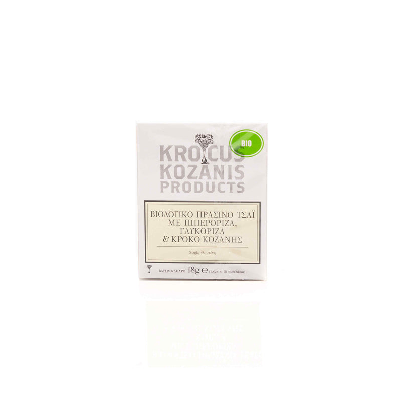 ORGANIC HERBAL TEA WITH GINGER, LIQUORICE 18GM