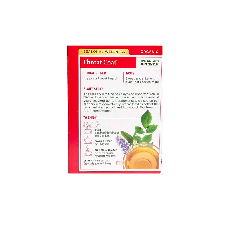 Organic Throat Coat Tea