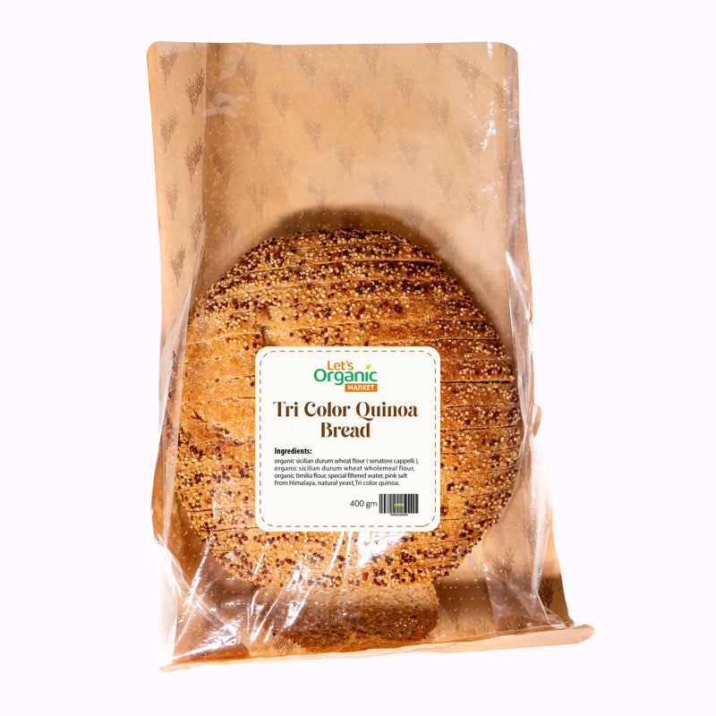 Organic Fresh Tri Color Quinoa Bread