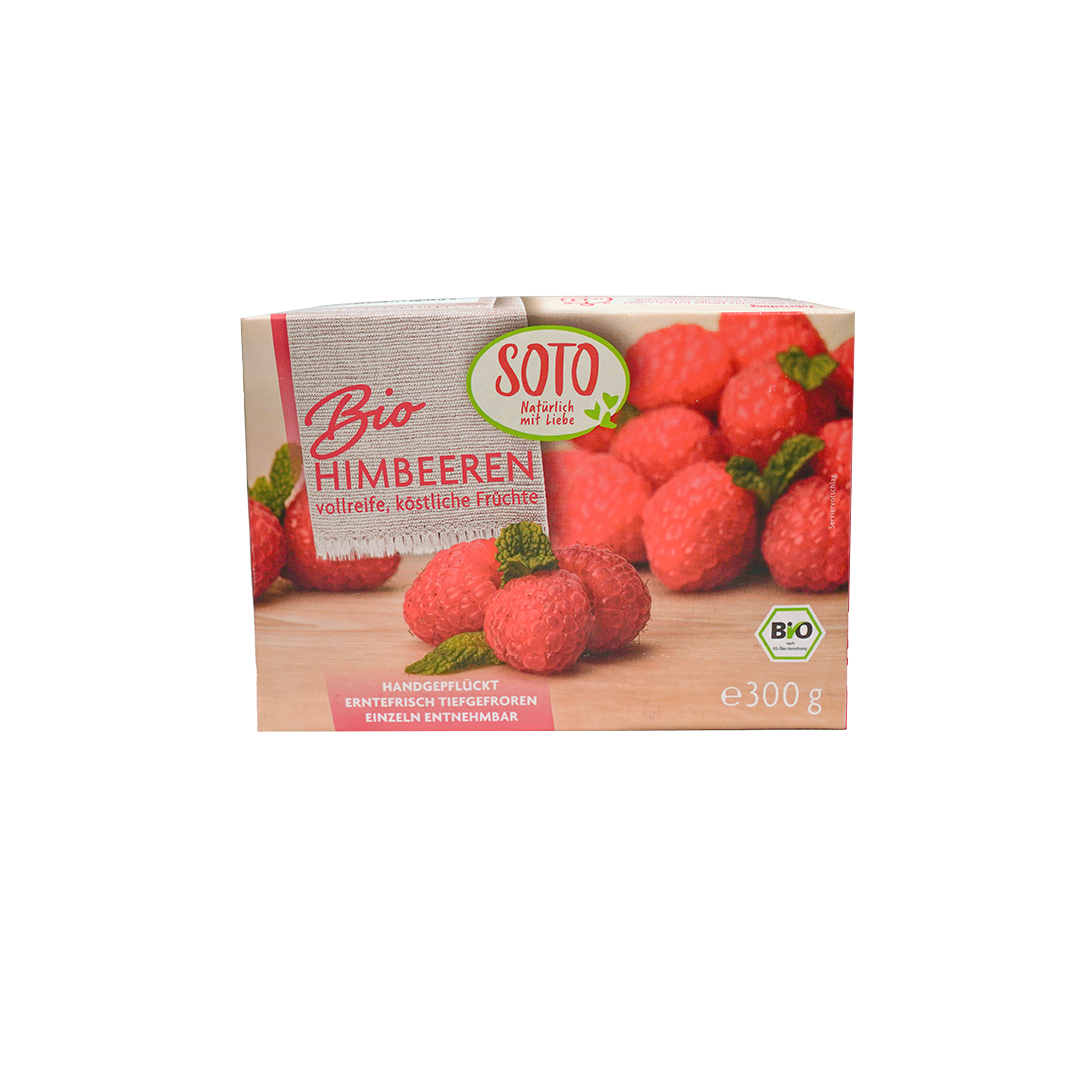 Organic Frozen Raspberries 300G – Lets Organic