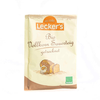 Organic Dried Wholemeal Sourdough 30g - Lecker'S -