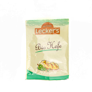 Organic Active Dry Yeast 9g - Lecker'S -