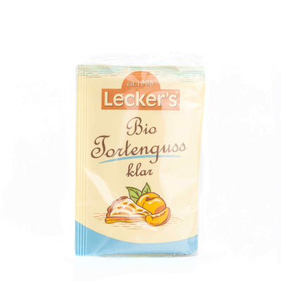Organic Cake Glazing Clear 2x15g - Lecker'S -