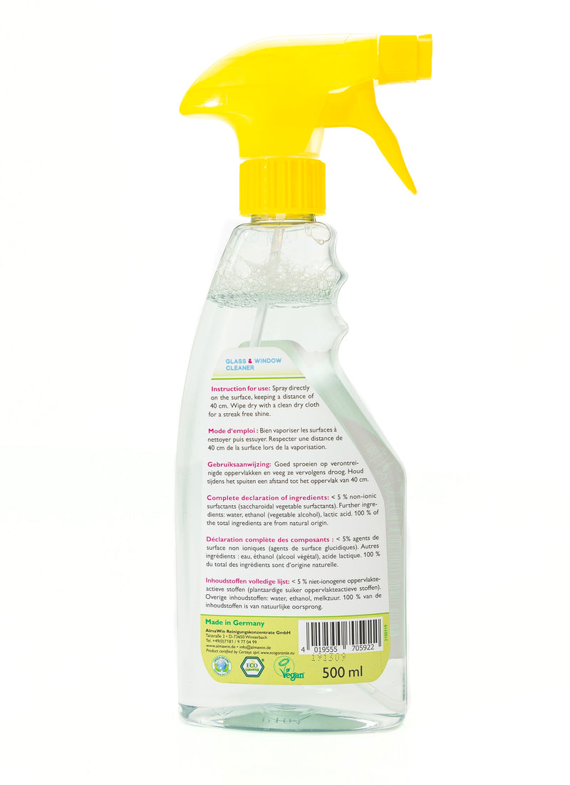 Organic Glass And Window Cleaner 500Ml