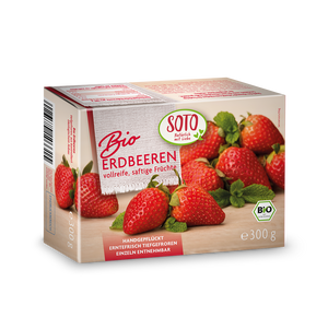 Organic Frozen Strawberries 300g - SOTO -